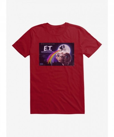 E.T. 40th Anniversary Rainbow Flight Bike T-Shirt for Men