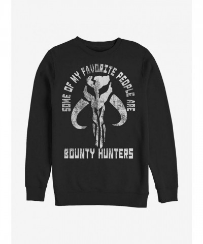 Star Wars Mandalorian Mythosaur Skull Sweatshirt - Black Unisex