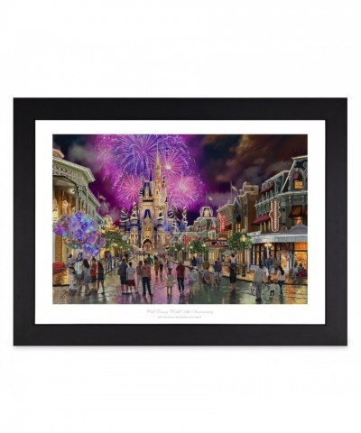 Walt Disney World 50th Anniversary Celebration Framed Art by Thomas Kinkade Studios