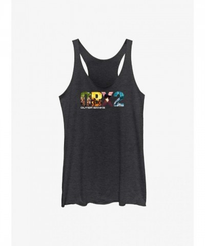 Outer Banks OBX2 Girls Tank Top - Black