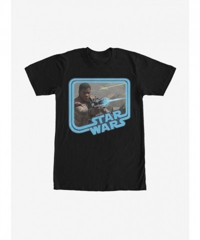 Star Wars Classic Black Retro Finn T-Shirt