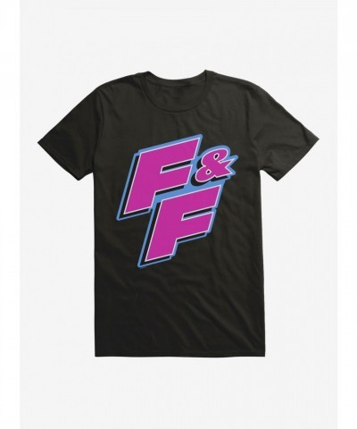 Fast and Furious F&F Logo Men's Pink T-Shirt