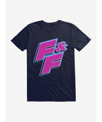 Fast and Furious F&F Logo Men's Pink T-Shirt