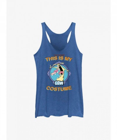 Cartoon Network Cow and Chicken My Cow Costume for Girls - Blue