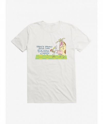 Cow and Chicken Brain Quirks Unisex T-Shirt