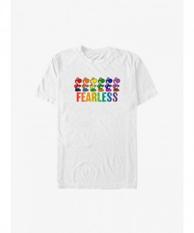 Nintendo Fearless Yoshi Big & Tall T-Shirt for Men - White