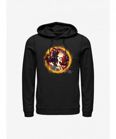 Marvel's Spidey & Doctor Strange Portal Hoodie - Men's Black