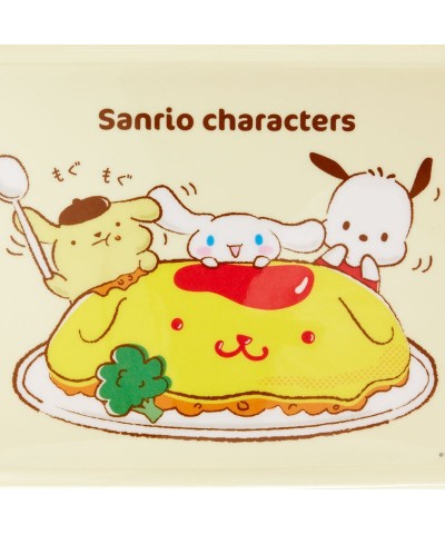 Sanrio Oomori Food Series Serving Tray with Cinnamoroll, Pochacco, and Pompompurin Characters