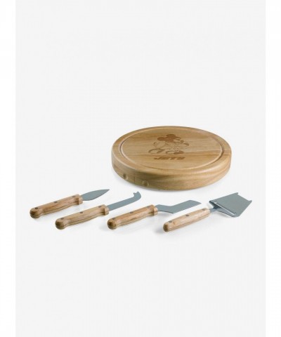 Disney Mickey Mouse NFL NY Jets Eco-Friendly Cheese Cutting Board & Tools Set