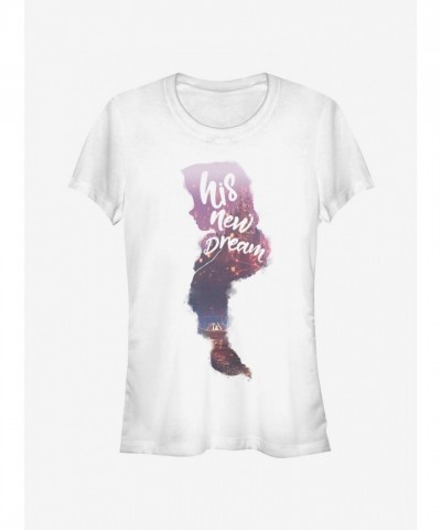 Disney's Tangled New Dream Rapunzel Lightweight T-Shirt for Girls - White
