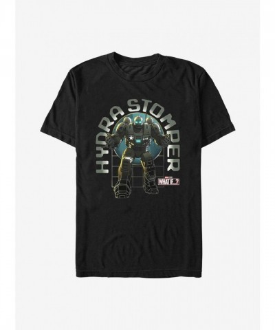 Marvel's Hydra Captain Carter Inspired Lightweight T-Shirt - Men's Black