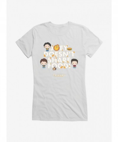 Friends Joey Quote Cotton T-Shirt for Girls