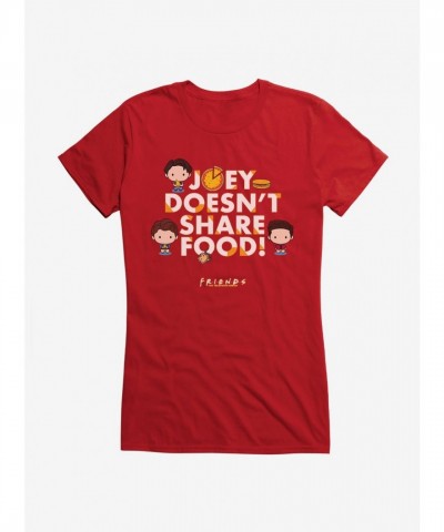 Friends Joey Quote Cotton T-Shirt for Girls