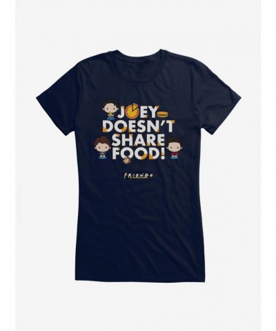Friends Joey Quote Cotton T-Shirt for Girls