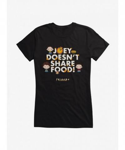Friends Joey Quote Cotton T-Shirt for Girls
