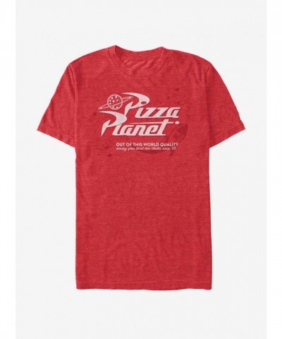 Disney Pixar Toy Story Retro Pizza Planet Red T-Shirt for Men