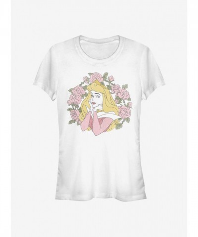 Disney Briar Rose Thorns Lightweight Tee for Girls - White