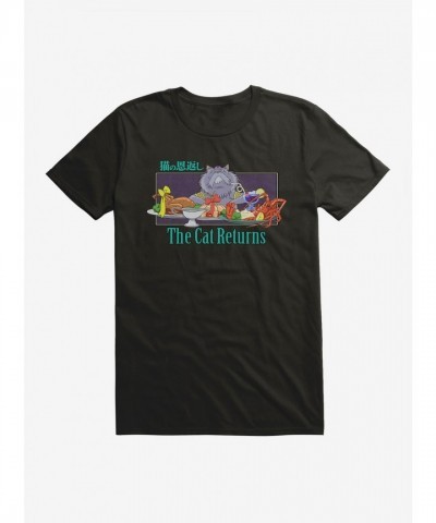 Studio Ghibli Cat King Feast from The Cat Returns Unisex T-Shirt