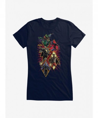 DC Comics Black Adam Justice Society Graphic Tee for Girls