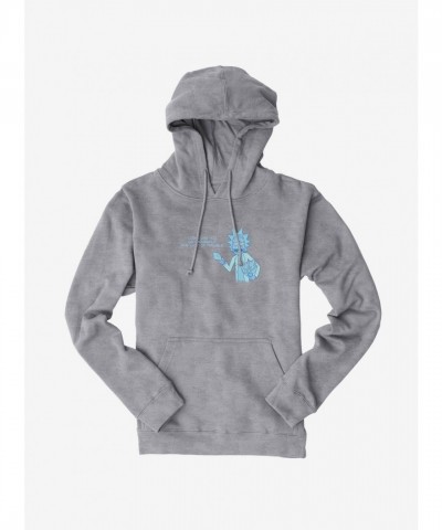 Rick And Morty Lick Of Trouble Men's Heavyweight Fleece Hoodie