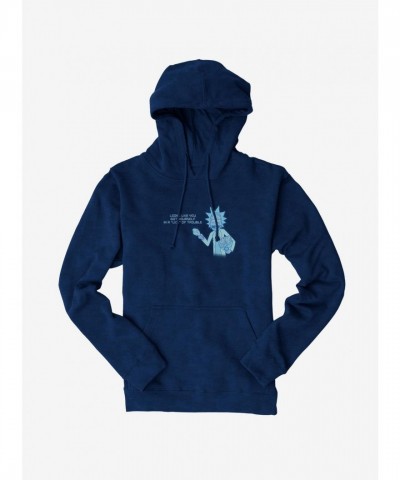 Rick And Morty Lick Of Trouble Men's Heavyweight Fleece Hoodie