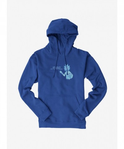 Rick And Morty Lick Of Trouble Men's Heavyweight Fleece Hoodie