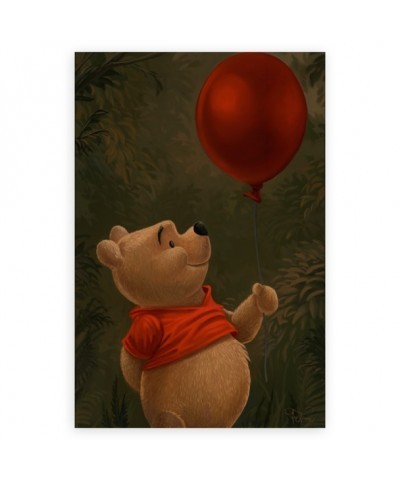 Winnie the Pooh Balloon Adventure Limited Edition Canvas by Jared Franco