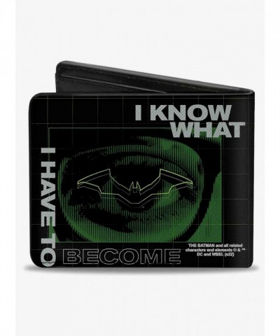 DC Comics Official Batman Riddler Quote Wallet for Men