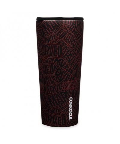 Corkcicle Marvel Logo Stainless Steel Tumbler - 24 oz Capacity