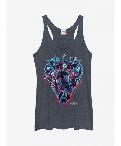 Marvel Avengers: Infinity War Blue Armor Women's Tank Top