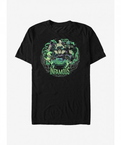 Disney Epitome Of Evil Villains T-Shirt - Men's Black