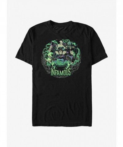 Disney Epitome Of Evil Villains T-Shirt - Men's Black