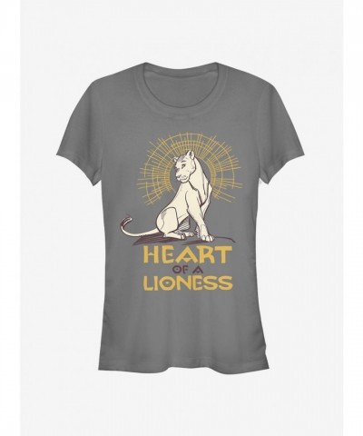 Disneys The Lion King 2019 Black Lioness Heart Tee for Girls