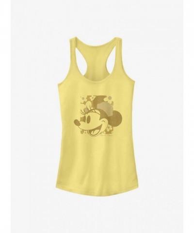 Disney Groovy Girls Minnie Mouse Tank Top - Yellow Junior Size
