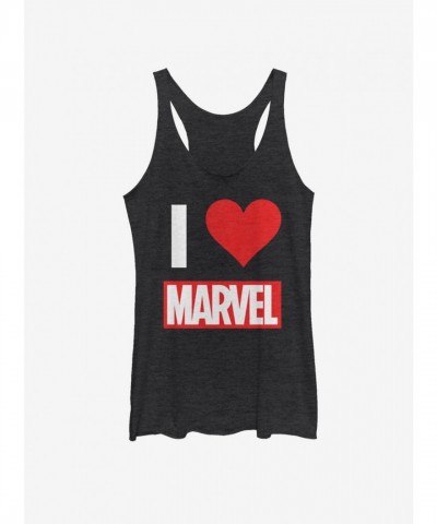 Marvel I Love Brick Girls Tank Top - Black
