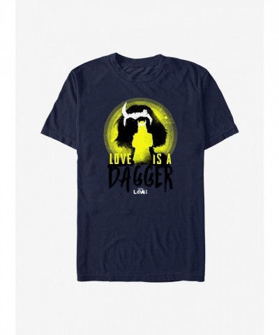 Marvel Loki Love Is A Dagger Lightweight Cotton T-Shirt for Men