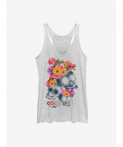 Disney Pixar Coco Girls White Tank Top