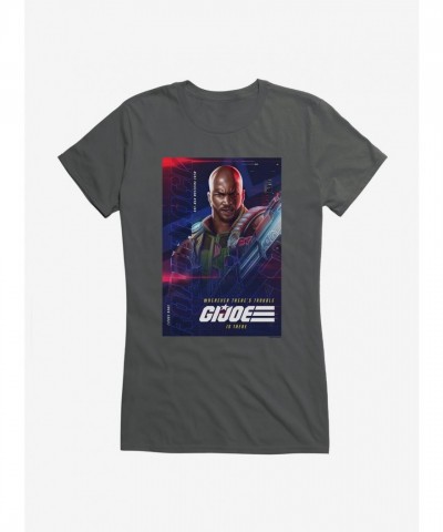 G.I. Joe Roadblock Girls Junior T-Shirt