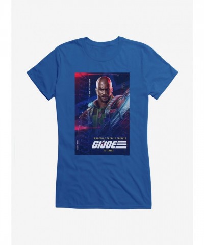 G.I. Joe Roadblock Girls Junior T-Shirt