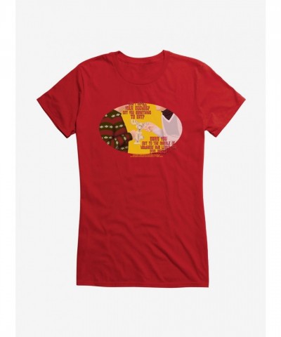 National Lampoon Christmas Vacation Eggnog Graphic Tee for Girls