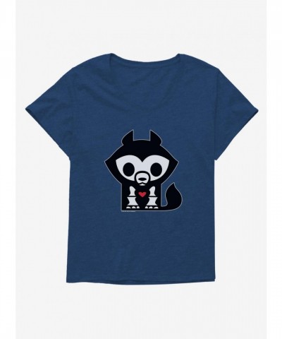 Skelanimals Jae Wolf Girls Plus Size T-Shirt