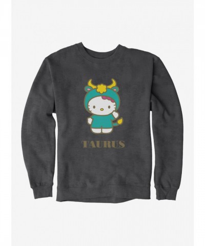 Hello Kitty Taurus Sign Men's Cotton Sweatshirt