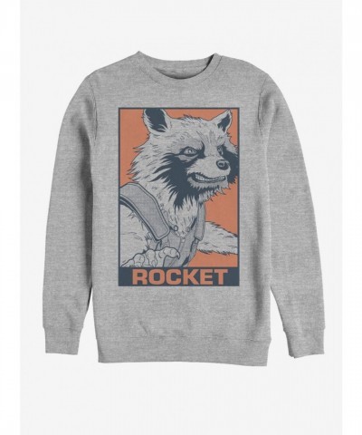 Marvel Avengers Endgame Pop Rocket Unisex Sweatshirt - Grey