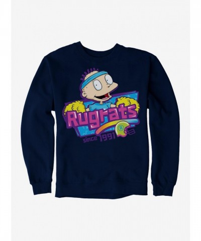 Tommy the Turtle Rugrats Throwback Sweatshirt for Men