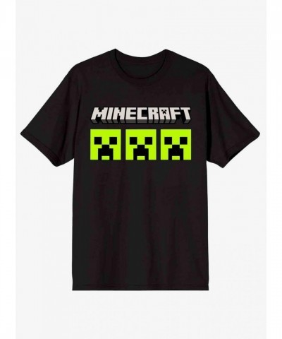 Minecraft Creeper Face Unisex Tee