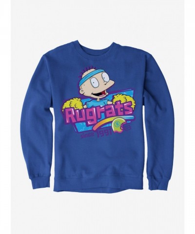 Tommy the Turtle Rugrats Throwback Sweatshirt for Men