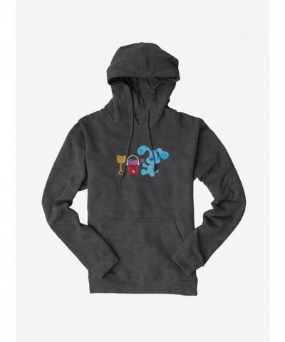 Blue's Clues Shovel & Pail Inspired Flower Gathering Men's Hoodie