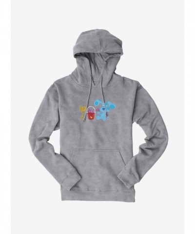 Blue's Clues Shovel & Pail Inspired Flower Gathering Men's Hoodie