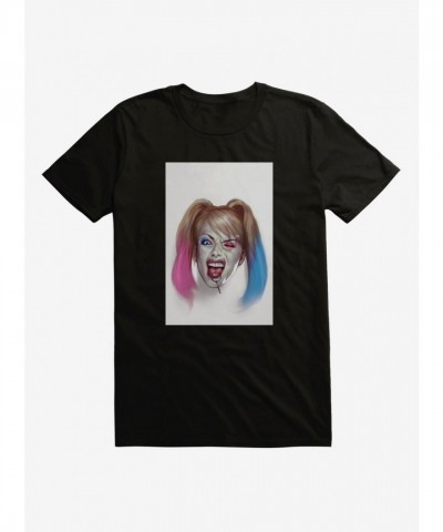 Batman and Harley Quinn Artwork T-Shirt for Men