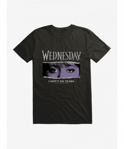 Wednesday Eyes No Tears Graphic T-Shirt - Black Unisex